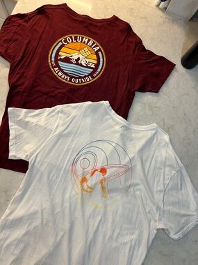 O’Neill & Columbia - Men’s XL T-shirt Bundle